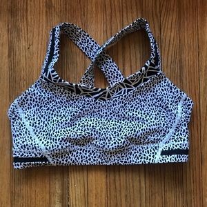 Lulu Lemon animal print sports bra
